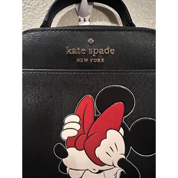 NWOT Disney X Kate Spade New York Minnie Mouse Daisy Vanity Crossbody Bag - Picture 2 of 9